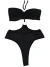 Body sustracciones T.S Negro Hebilla (89111)