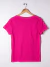 Remera lacoste T.S Fucsia (102596) en internet
