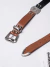 Cinturón Uma Marron Y Negro Cuero (106408) en internet