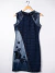Vestido desigual T.S Azul (105508)