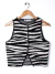 Chaleco zara T.M Blanco Y Negro (108429)
