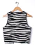 Chaleco zara T.M Blanco Y Negro (108429) - comprar online