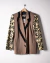 Blazer criscione T.S Marron Print (101466) - comprar online