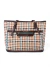 2da Cartera Spartina 449 Marron Crudo Y Azul (110120)