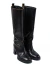 Bota zara T.37 Cuero Negro (108710)