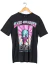 Remera zara T.S Negro Estampa Calavera (103880)