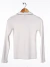 Sweater Portsaid T.XS Blanco Cuello Bordado Negro (111265) - comprar online