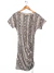 Vestido Michael Kors T.xs Reptil Gris (111269)