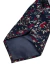 Corbata Azul Con Flores (M7977) - BUNKERBSAS