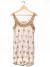 2da Vestido rapsodia T.XS Crudo Con Apliques (105142)