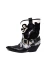 2da Bota doll store T.36 Cuero Negro Y Blanco (108958) - BUNKERBSAS