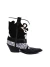 2da Bota doll store T.36 Cuero Negro Y Blanco (108958) - tienda online