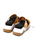 Sandalia Jazmin Chebar T.37 Negro Blanco Y Marron (94065) - BUNKERBSAS