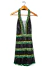 Vestido Natalia Antolin T.S Negro Lentejuelas Verdes (107634)