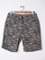 Bermuda H&M T.29 Estampado Azul Y Beige (106225)