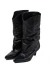 Bota T.39 Cuero Negro (110717)