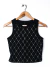 Musculosa T.S Negro Strass (109115)