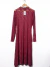 Vestido T.S Encaje Vinotinto (109498) - comprar online