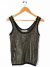 Musculosa Zara T.M Negro Y Dorado (110411)