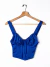 Top Bershka T.xs Azul (92440)