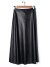 Pollera souvenir T.S Cuerina Negro (109175) - comprar online