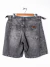 Short inquieta T.42 Denim Gris (110388) - comprar online
