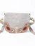 Cartera Besha Cuero Blanco Labios (109458)