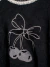 2da Sweater Forever T.S Negro Y Blanco (100972) en internet