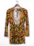 Vestido zara T.S Fondo Negro Flores Rosa Verde Amarillo (109329) - comprar online