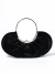 Cartera BCBGMAXAZRIA Negro Y Plateado (109340)