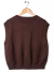 Chaleco T.M Marron (110050) - comprar online