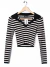 Remera Stradivarius T.S Blanco Y Negro (109525)
