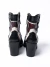 Bota zara T.36 Negro Bordo Y Blanco (109012) en internet