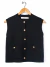 Chaleco the collection T.S Negro Botones Dorados (110992)