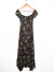 Vestido Bershka T.S Flores Verde (110091)