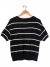 Remera Berkley Jensen T.S Negro Rayas Blancas (110980) - comprar online