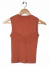 Musculosa Zara T.M Ladrillo (110833) - comprar online
