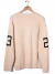 Sweater T.M Beige Letras (M9590) - comprar online