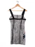 Vestido Jazmin Chebar T.S Negro Bordado Tigre (107813) - comprar online