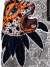 Vestido Jazmin Chebar T.S Negro Bordado Tigre (107813) en internet