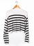 2da Sweater Desiderata T.L Blanco Lineas Negras (110913)