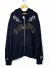 Buzo Urban outfitters T.XL Azul Bordado Flores Blancas (M9581)