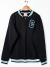 Campera Champions T.XL Negro Celeste (M9573)