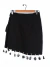 Pollera zara T.26 Negro (104128) - comprar online