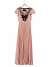 Vestido Natalia Antolin T.S Rosa Perlado Puntos Negros (111088)