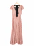 Vestido Natalia Antolin T.S Rosa Perlado Puntos Negros (111088) - comprar online