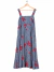 Vestido T.XL Cuadros Azul Blanco Langosta (106331) - comprar online