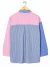 Camisa Zara T.S Rosa Lineas Celesre (111361) - comprar online