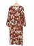 Vestido millie T.L Marron Estampado (105932)