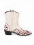 Bota Doll Store T.37 Cuero Crudo Bordado Bordo (111441) en internet